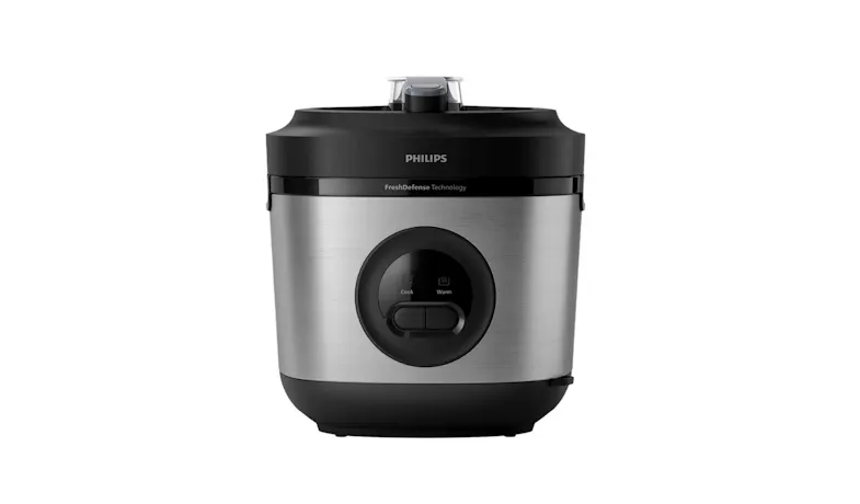 Philips 1.8L Series 3000 Bakuhanseki Coating Inner Pot Rice Cooker - Stainless Steel (HD3213)