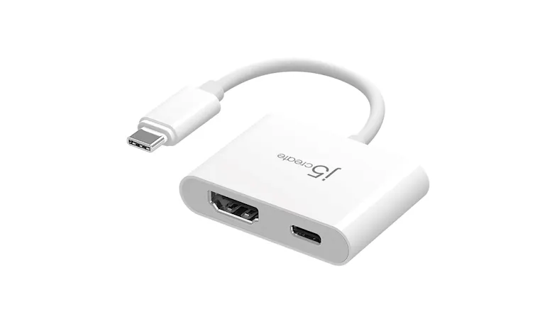 J5 Create USB-C to 4K HDMI Adapter with Power Delivery - White (JCA152)