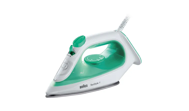 Braun TexStyle 1 Steam Iron - Green/White (SI 1040GR)