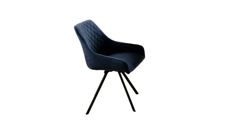 Gordon Dining Chair - Dark Blue