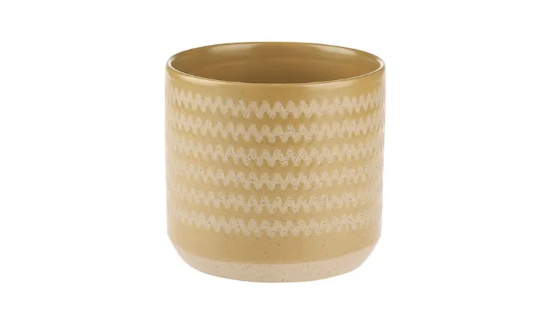 Planter Pot Dawn 20cm - Mustard