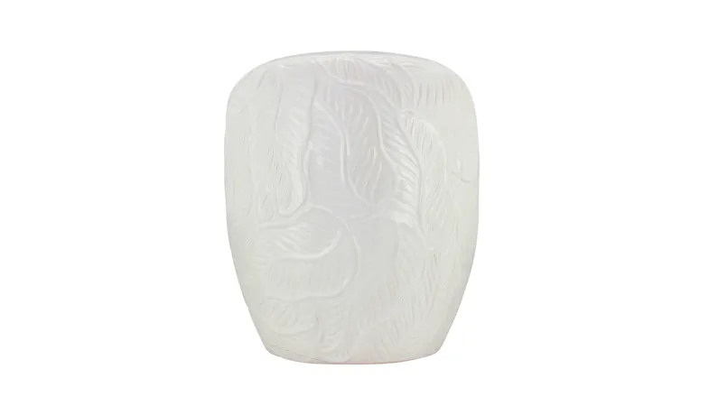 Leaf Planter Pot - White (D290W)