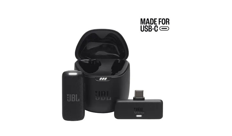 JBL Quantum Stream USB-C Wireless Microphone - Black (JBLSTRMWLUSBCBLKAS)