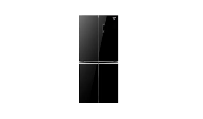 Sharp 480L 4-Door Inverter Refrigerator - Black (SJF489GK)