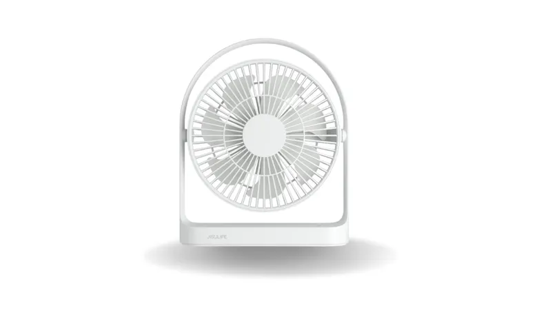 Jisulife Portable Table Life 5 Plus Cooling Fan - Grey (FA27.GREY)