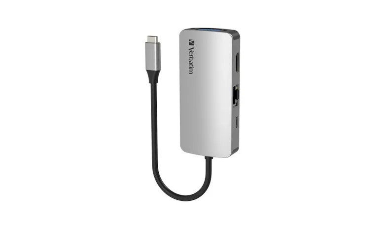Verbatim 4-in-1 USB-C Hub - Grey (66955)