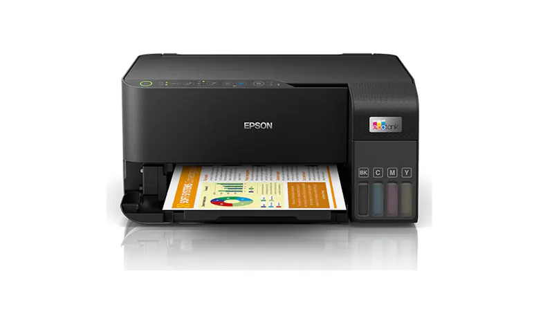Epson EcoTank L3550 Ink Tank Printer - Black (EPS-C11CK59501)