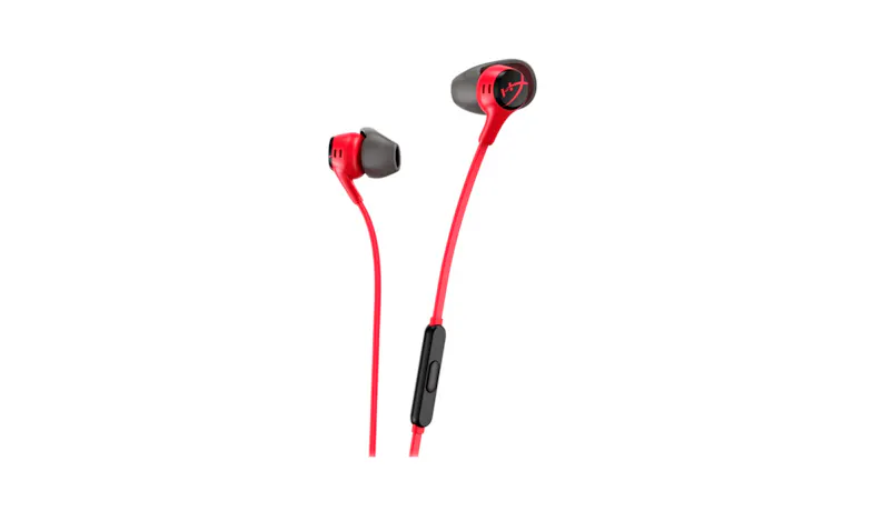 HyperX Cloud Earbuds II with Mic - Red (705L8AA)