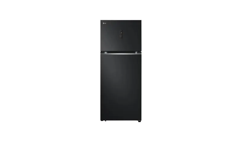 LG 395L Top Mount Fridge Black Steel Finish Inverter Refrigerator (GN-B392PQBK)