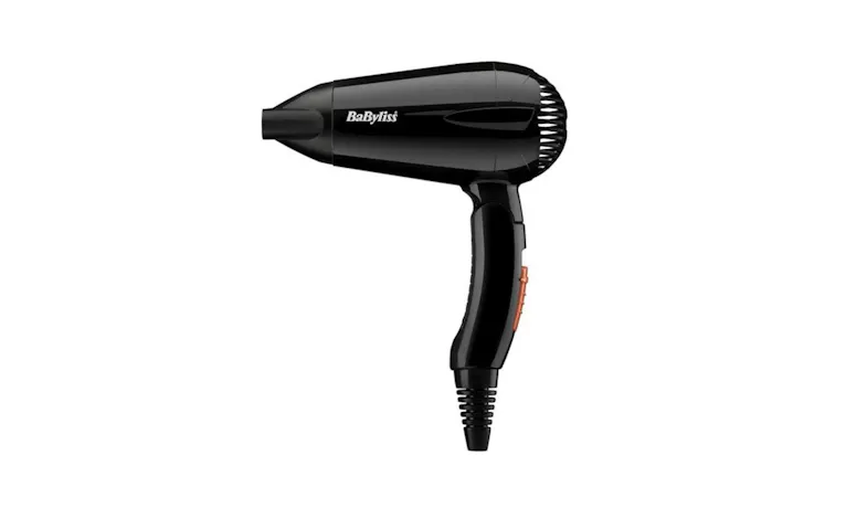 BaByliss Travel 2000W Hair Dryer - Black (5344U)
