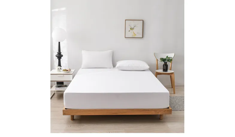 Bamboo Fabric Waterproof Mattress Protector King Size