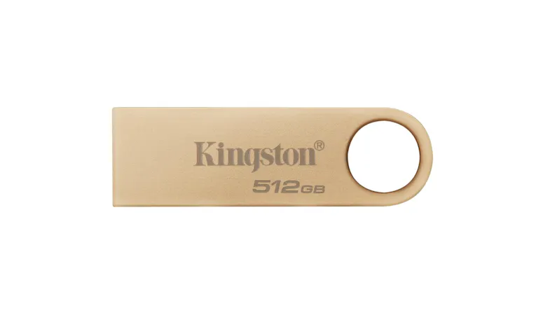 Kingston DataTraveler SE9 G3 512GB USB 3.2 Type-A Flash Drive - Gold (DTSE9G3/512GB)