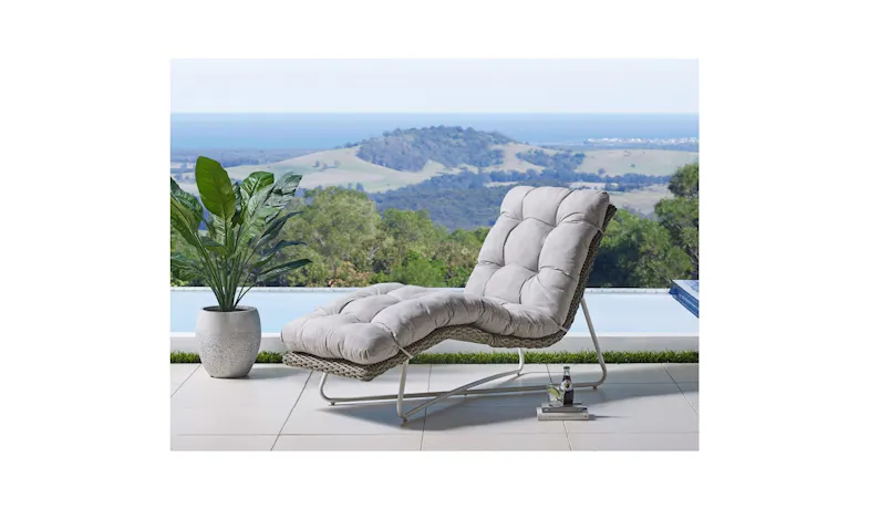 Dario Day Lounger - White
