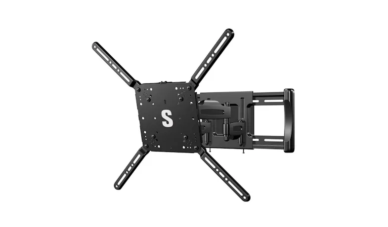 Sanus Secura Full-Motion TV Wall Mount for 42-inch to 82-inch TVs - Black (QLF418-B2)
