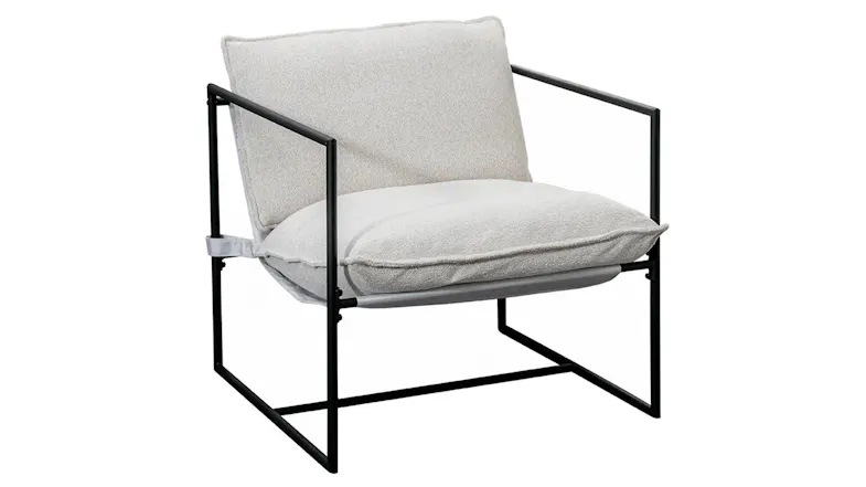 Jacita Fabric Arm Chair - Beige