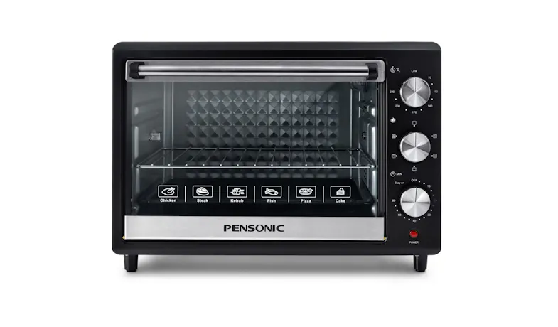 Pensonic 35L Electric Oven - Black (PEO-3511)
