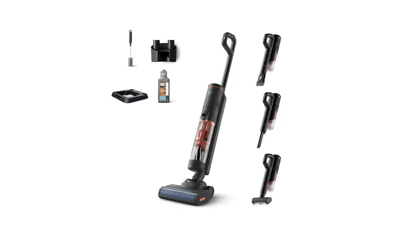Philips Cordless 6000 Series Vacuum & Wash - Coral Mood (XW-6264)