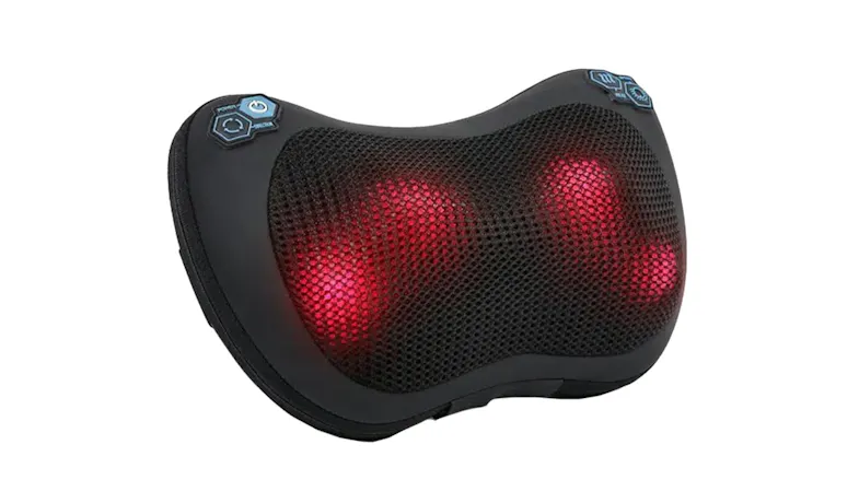 Fujitec FG1001 Ivory Wireless Massage Pillow - Black