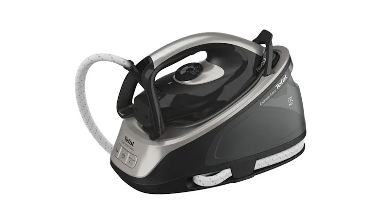 Tefal Express Easy Steam Generator Iron - Black & Steel Grey (SV6140G0)