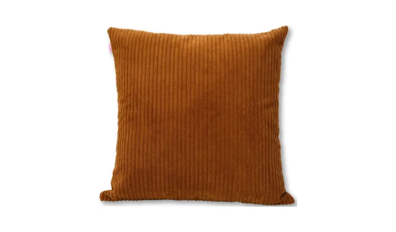 Ava Fabric Cushion - Coffee (20''x20'')