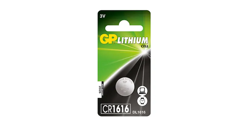 GP CR1616 Electronic Device Battery