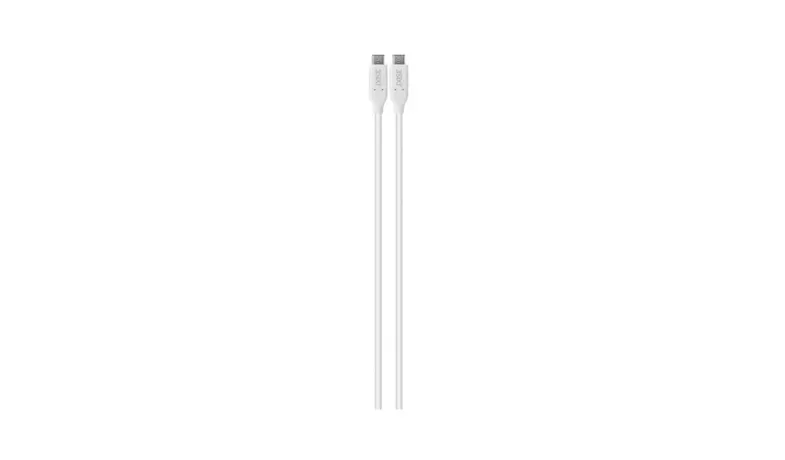 3SIXT 3S-0485 USB Type C 3.1 to USB-C Cable - White