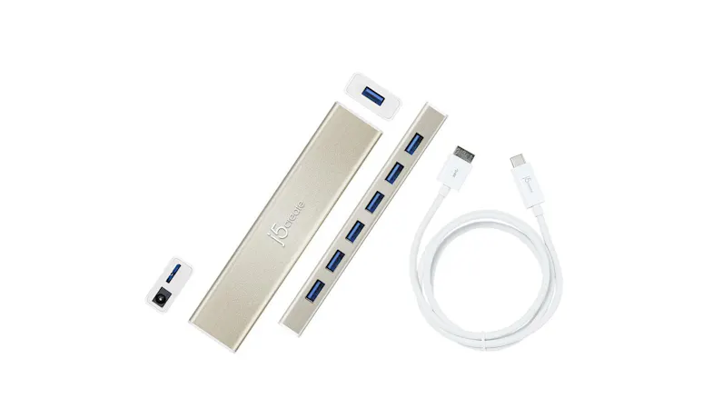 J5Create JCH377 USB-C 7- Port HUB