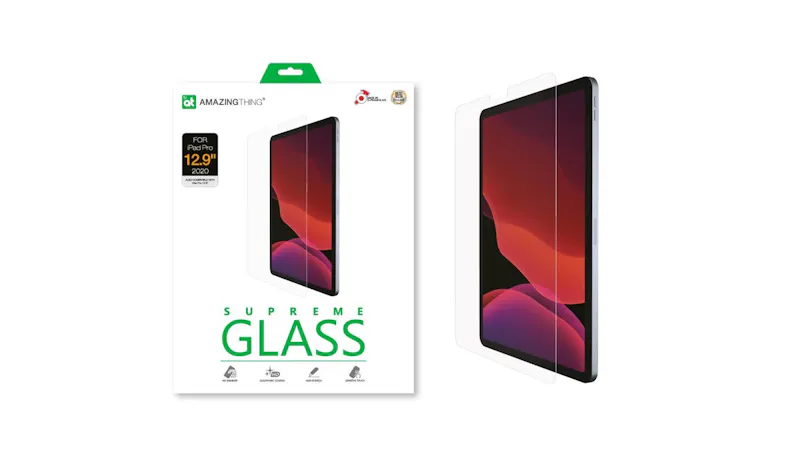 AmazingThing SupremeGlass Ultra Clear 0.3mm Screen Protector for iPad Pro 12.9