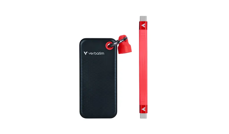 Verbatim Pocket 1TB Portable External SSD - Red (32192)