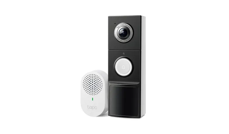 TP-Link Tapo Video Doorbell Camera - Black (D235)