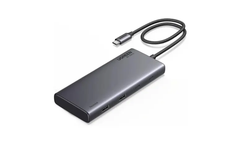 UGREEN Revodok 8-in-1 USB-C Hub - Silver (UG-CM639-35625)