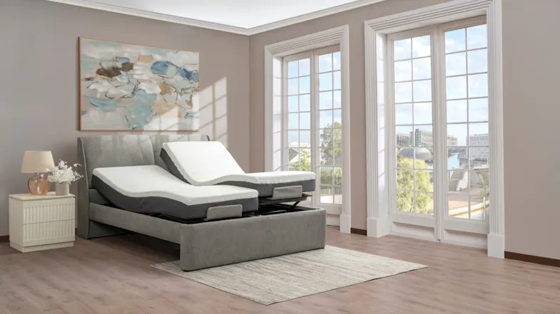 Noria Super Single Adjustable Bed - Dark Grey (CX-91)