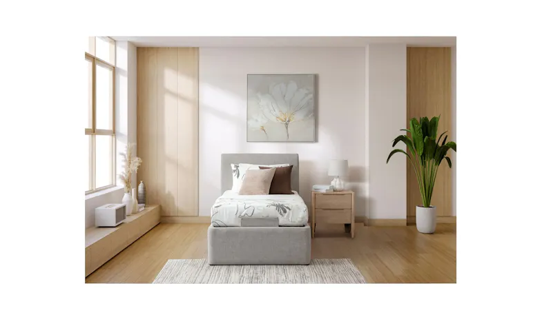 Zory Super Single Adjustable Bed - Dark Grey (CX-91)