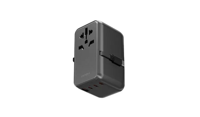 Energea TravelWorld GaN 85W Adapter - Gunmetal (01959)