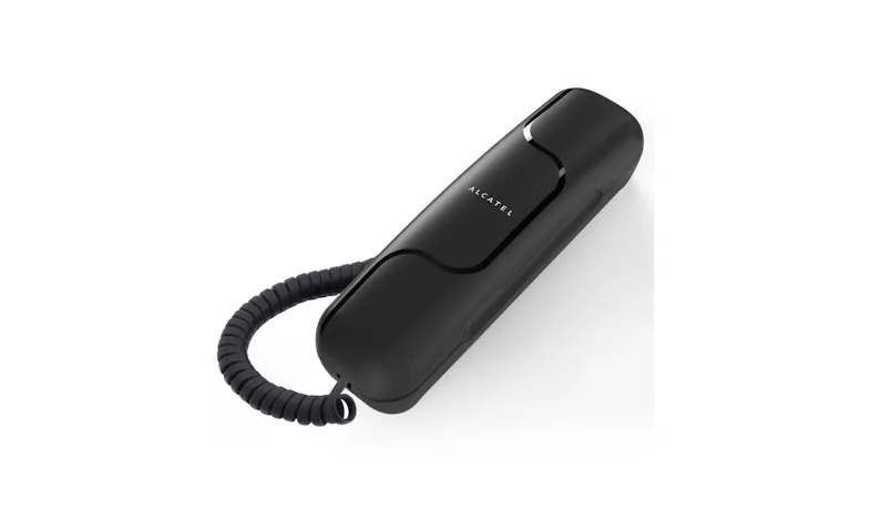 Alcatel T06 Trim Line Corded Phone - Black