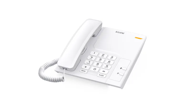 Alcatel T26 Corded Residential Corded Landline Phone - White
