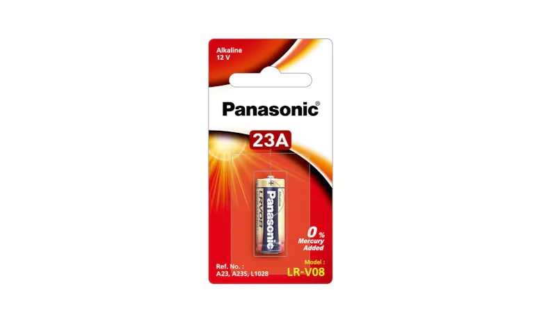 Panasonic 12V Specialty Alkaline Battery (LR-V08L/1BPA)