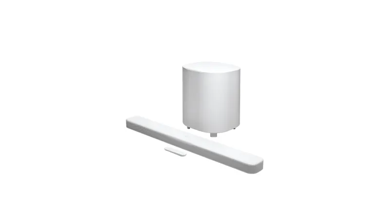 JBL Bar 500MK2 5.1 Channel Soundbar System with Dolby Atmos® - White