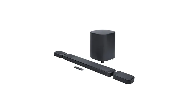 JBL Bar 1000MK2 7.1.4 Channel Soundbar System with Detachable Surround Speakers, Dolby Atmos® and DTS:X® - Black