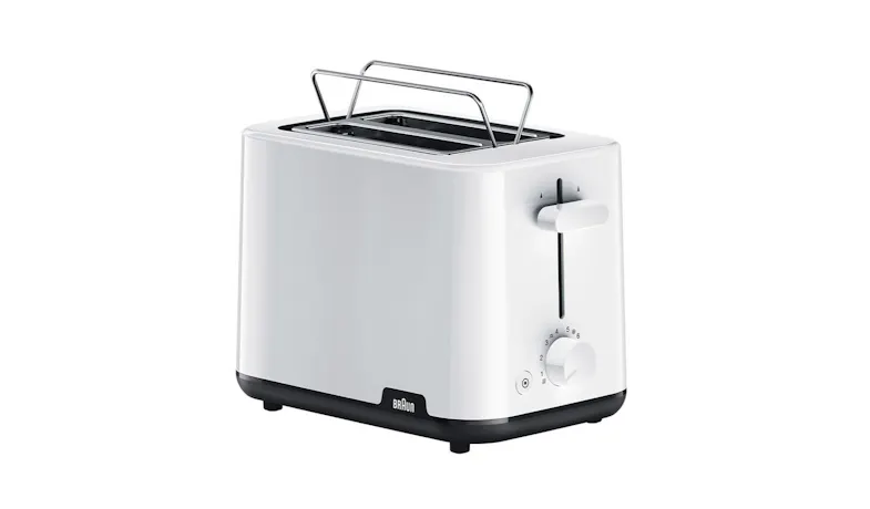 Braun Breakfast 1 Toaster - White (HT-1010WH)