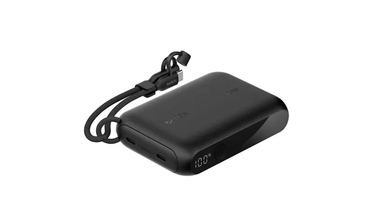 Belkin BoostCharge 10000mAh LED Display Power Bank - Black (BPB027FQBK)