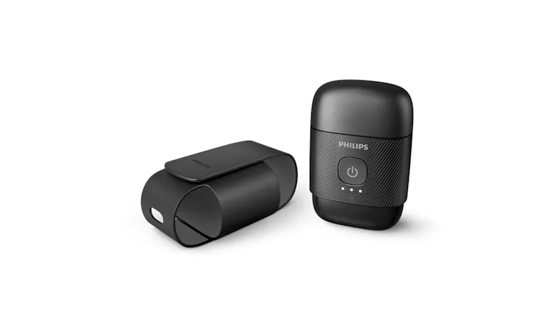 Philips Series 500 Wet & Dry Electric Compact Shaver - Metallic Black (S591/05)