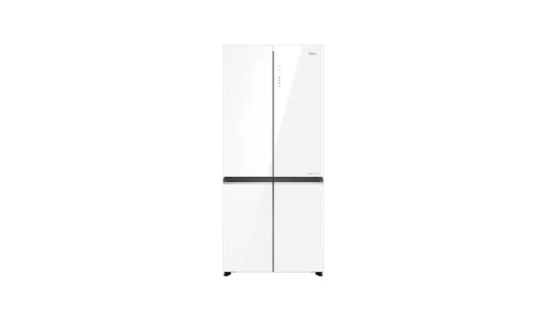 Haier 618L Multi Door Twin Inverter Refrigerator - Glass/White (HRF-IM618HG(W))