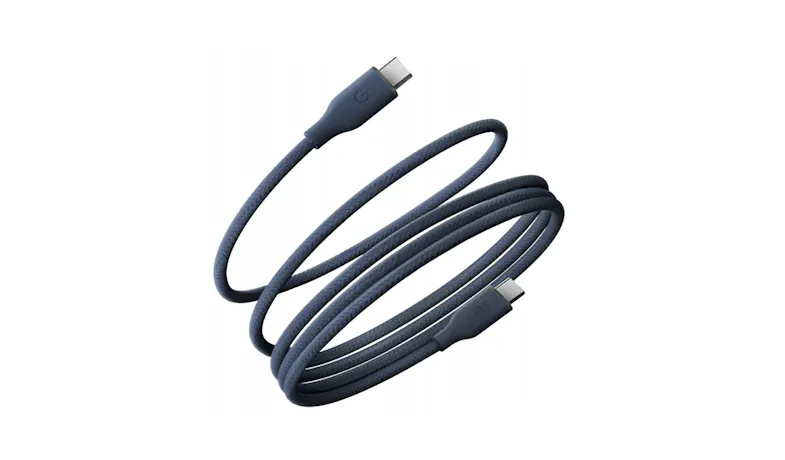 Energea Helix 60 1.5m USB-C to USB-C Magnetic Cable - Blue (04165)