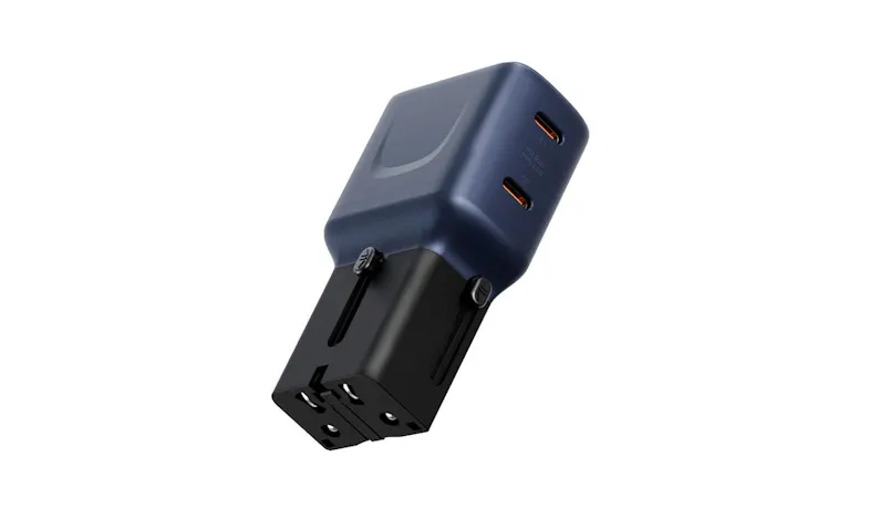 Energea TravelGo 45W Travel Adapter - Blue (03410)