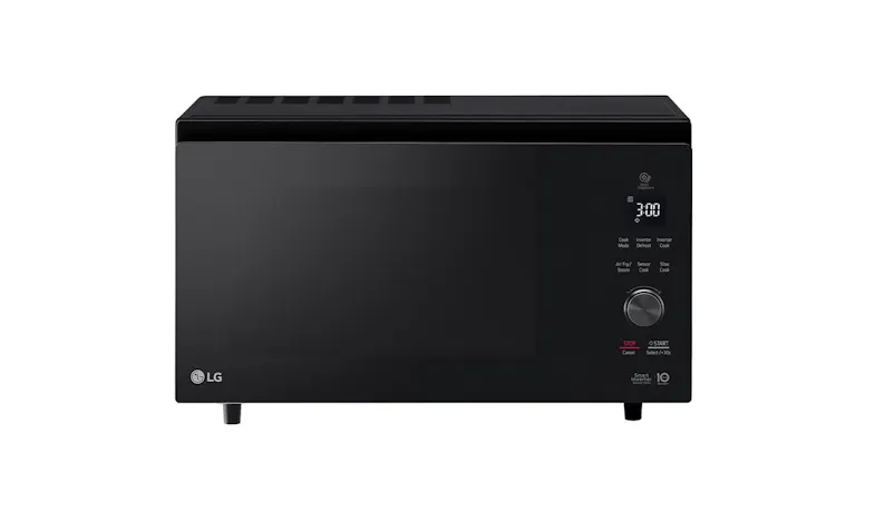 LG 39L NeoChef Smart Inverter Convection Microwave Oven - Black (MJ3965BGS)
