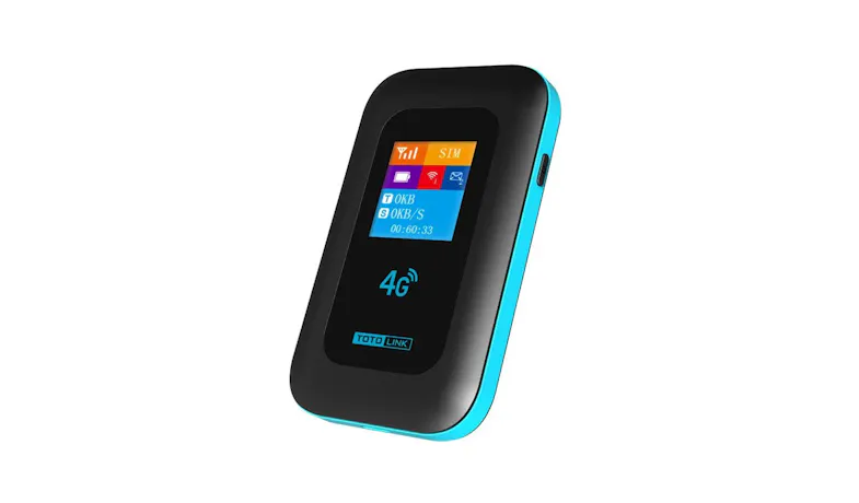 Totolink M3L 4G LTE Wi-Fi 6 Mobile Hotspot - Black