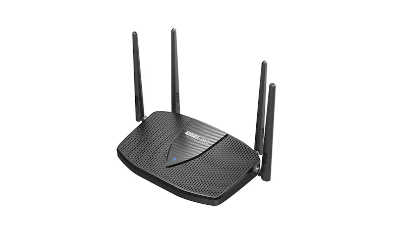Totolink AX3000 Wireless Dual Band Gigabit WiFi 6 Router - Black (RTTLWDBGX6000R)