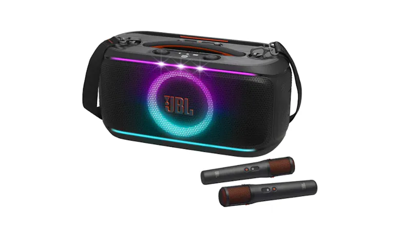 JBL Partybox On-The-Go 2 Portable Bluetooth Party Speaker - Black (JBLPARTYBOXOTG2B)