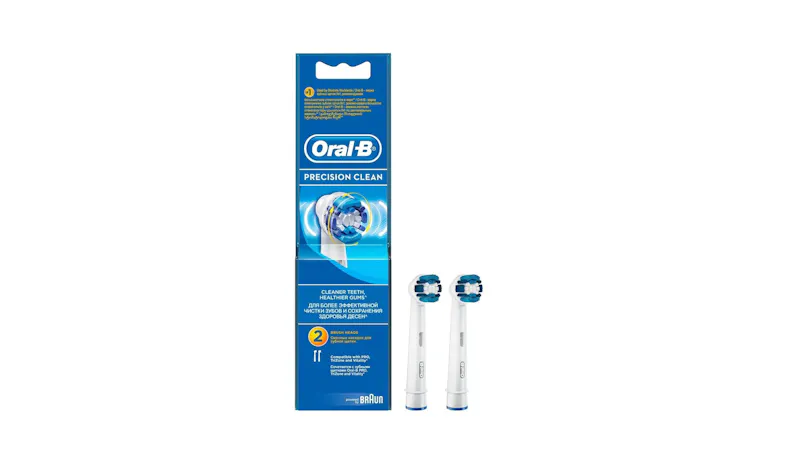 Oral-B Precision Clean Replacement Toothbrush Head - White (EB-20-2)
